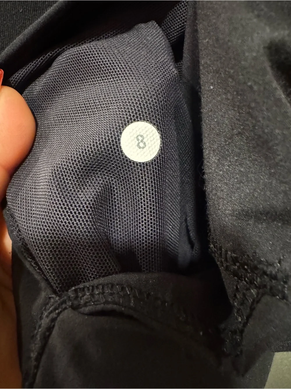 lululemon athletica Black Cropped Wrap-Hem Capris
